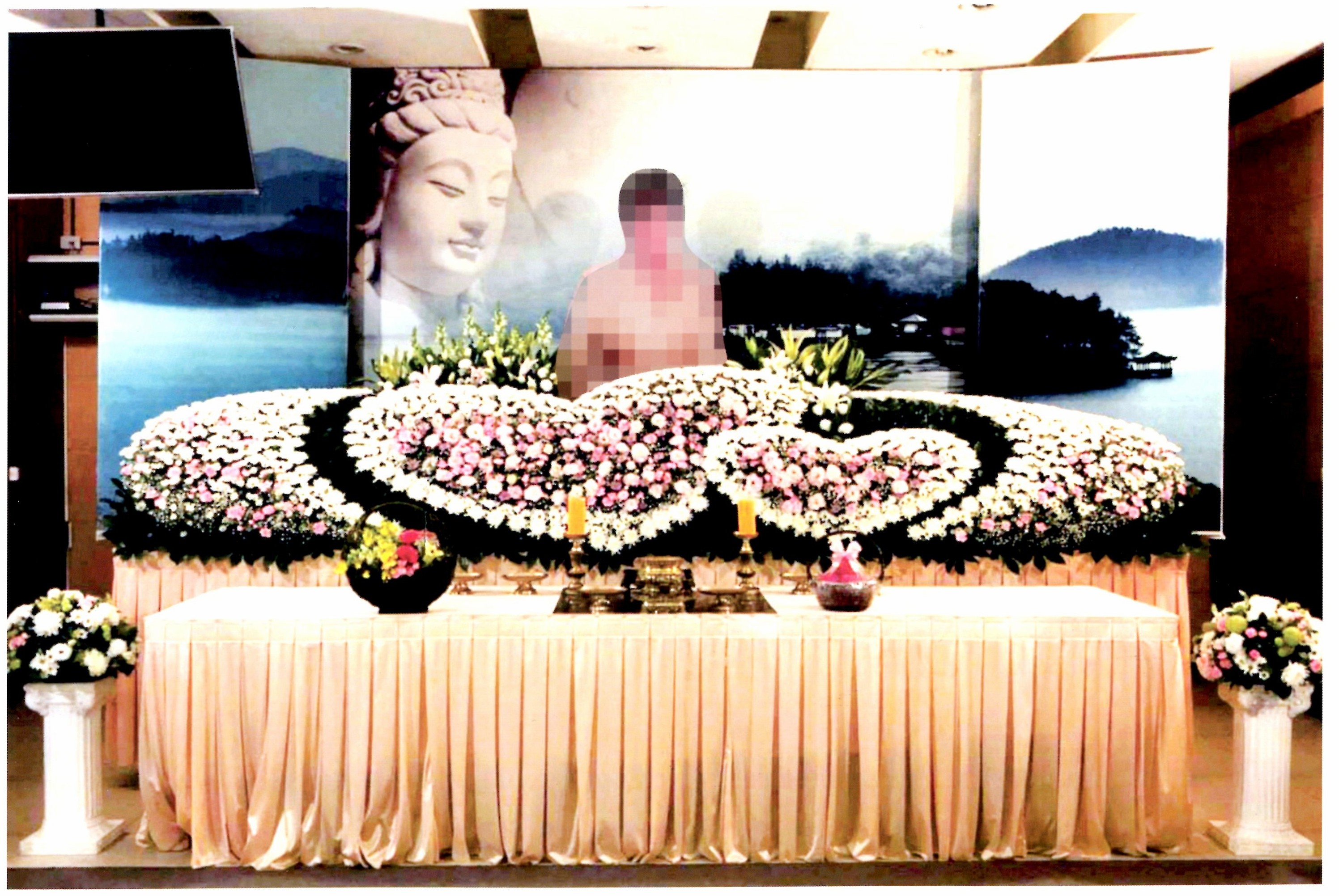 告別式會場布置圖