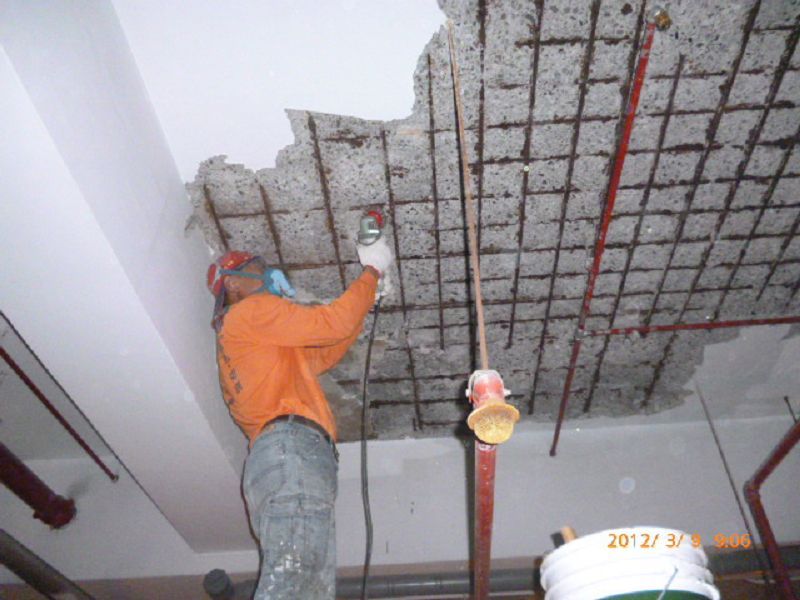 鋼筋鏽蝕磨除-詳細說明