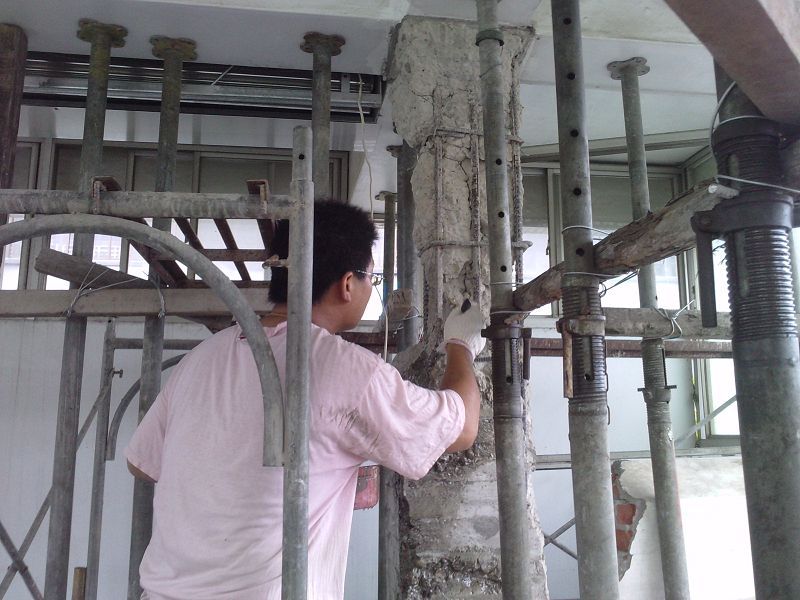 台南縣政府補強工程