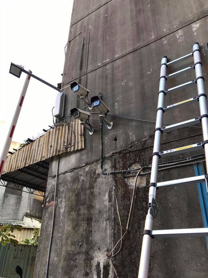 停車場監視系統施工