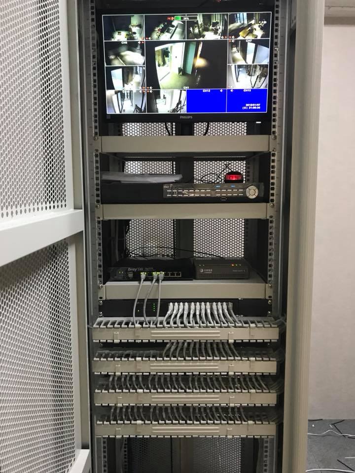 台中知名連鎖店數位監控系統施工