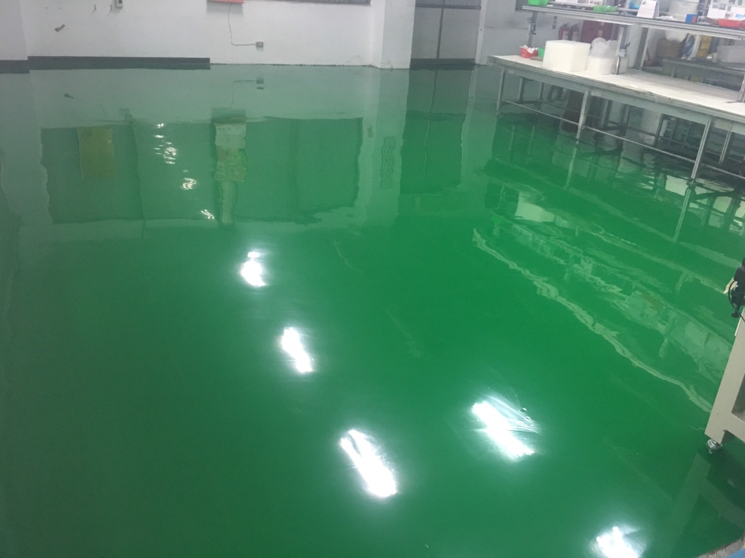 Epoxy無塵地床施工照