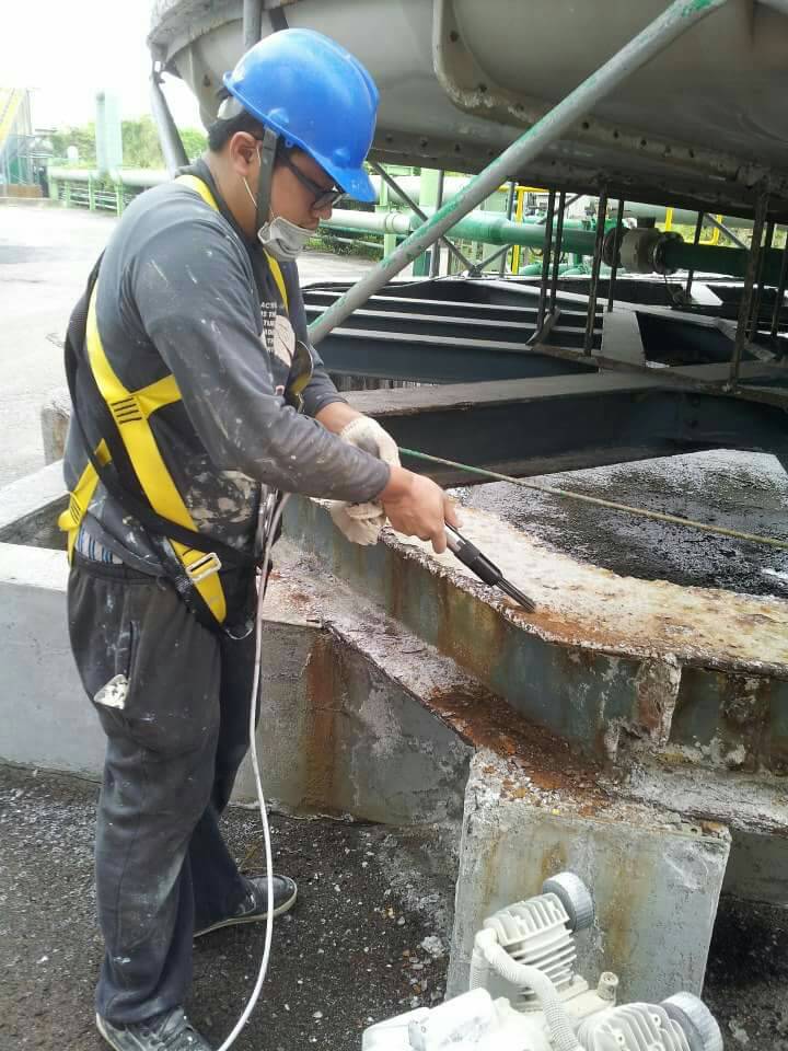 鐵架鋼構除繡工程