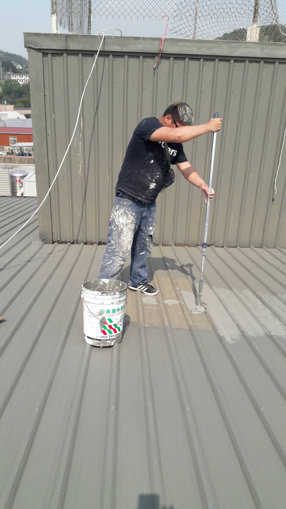 鐵皮屋隔熱防水施工