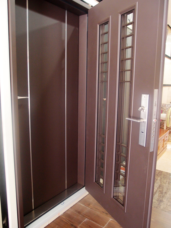 日式格子雙玄關實品照