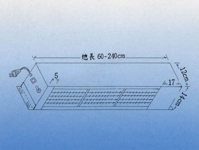 吹氣式靜電消除機(加長型)-