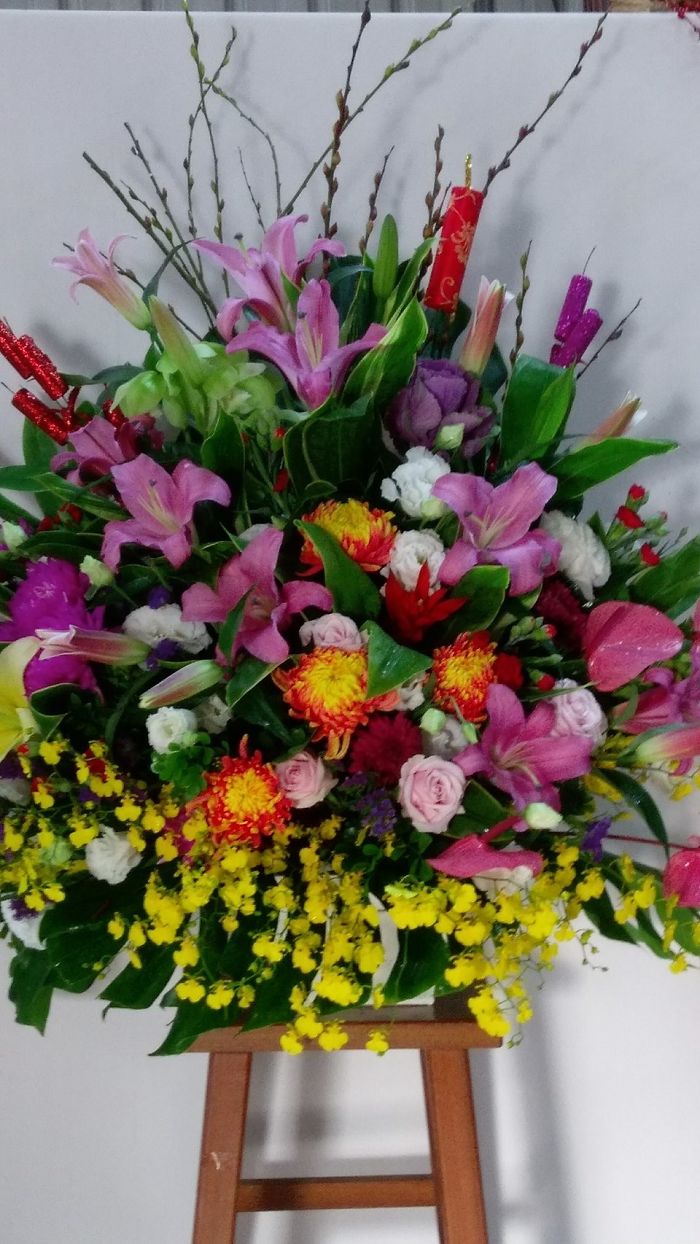 祝賀花籃,花柱30