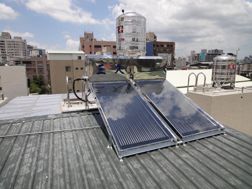 浪板式特殊安裝(施工完成)