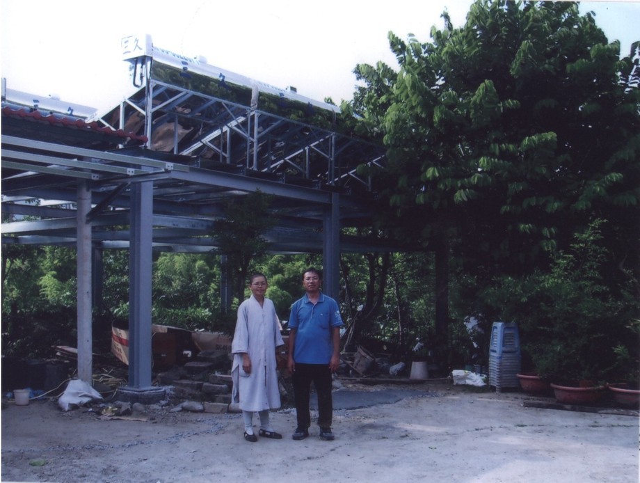 寺廟實例施工後