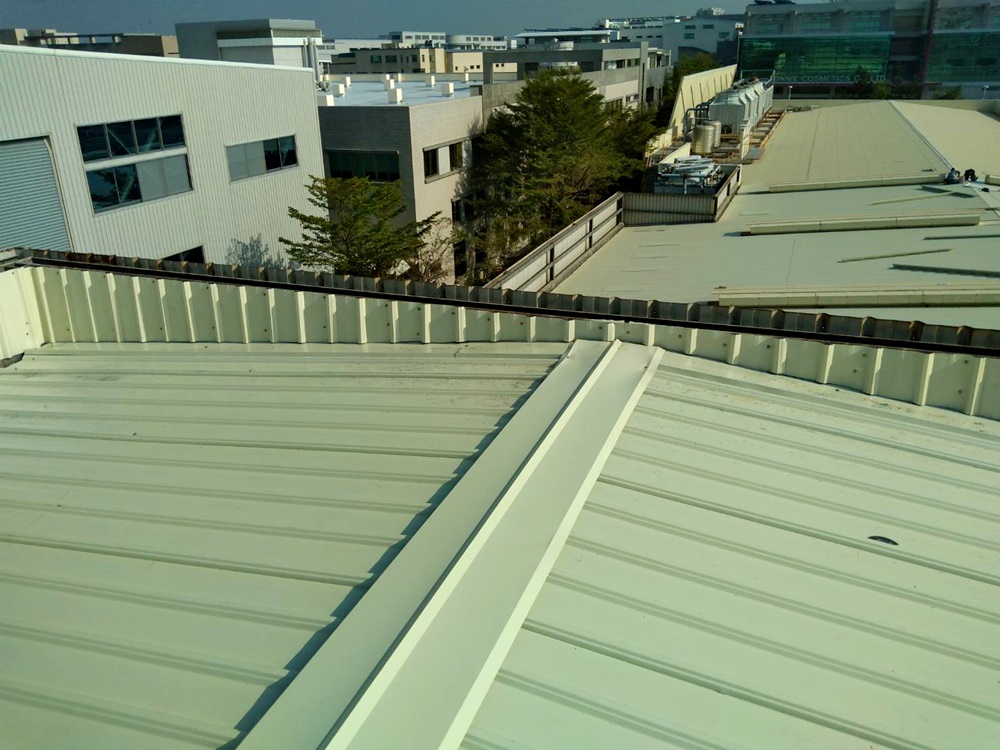 彰化烤漆浪板施工