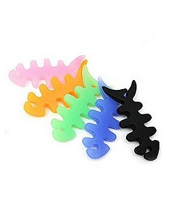 魚骨頭耳機收線器