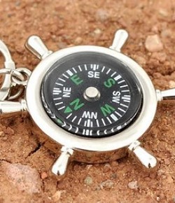 金屬船舵指南針