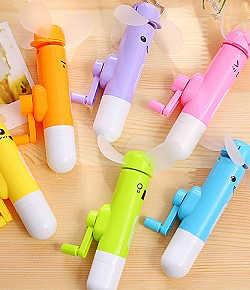 旋轉風扇原子筆