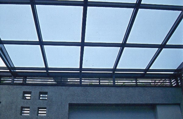 鋁鋼構採光罩