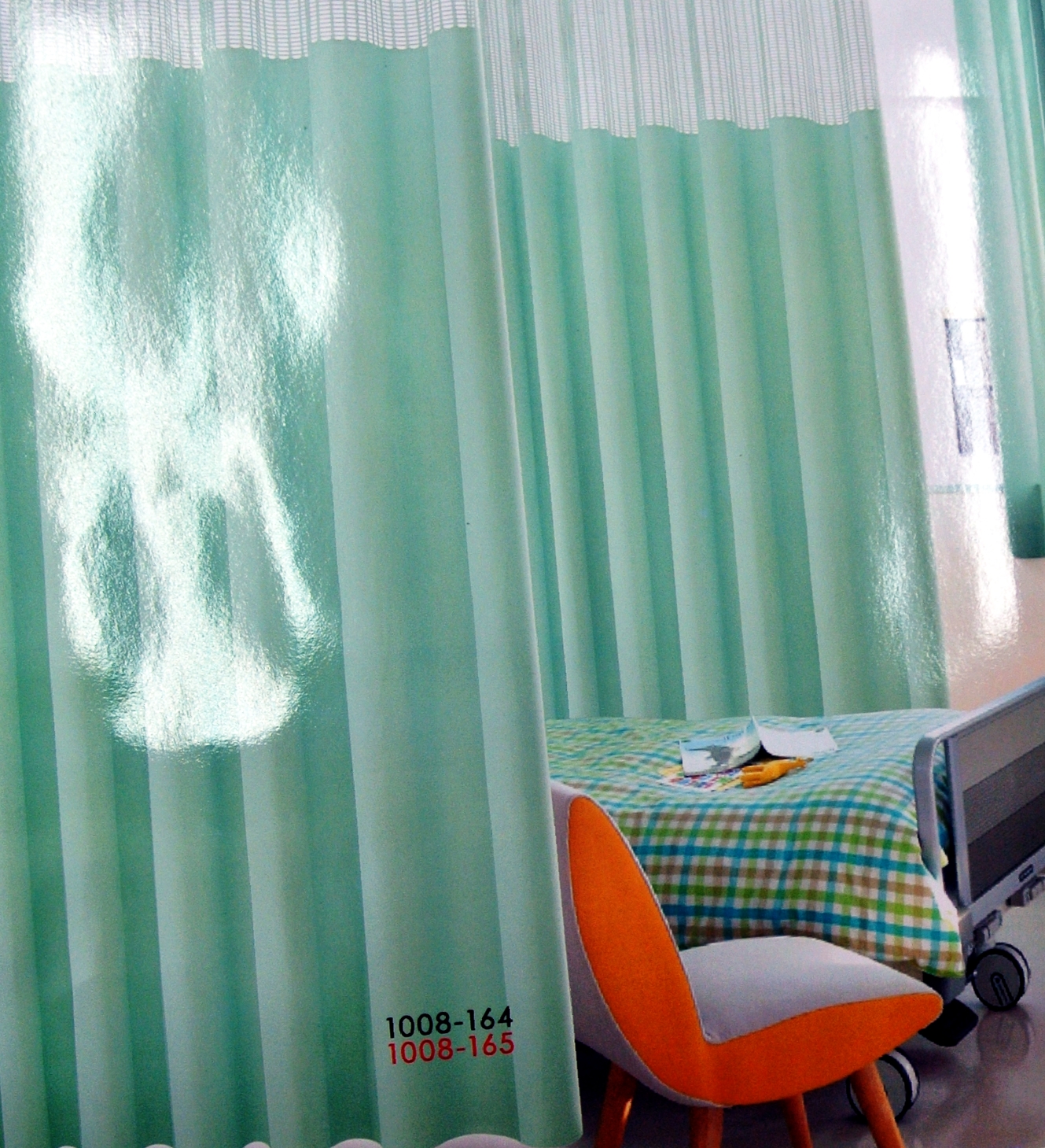 地懸空遮光隔離簾