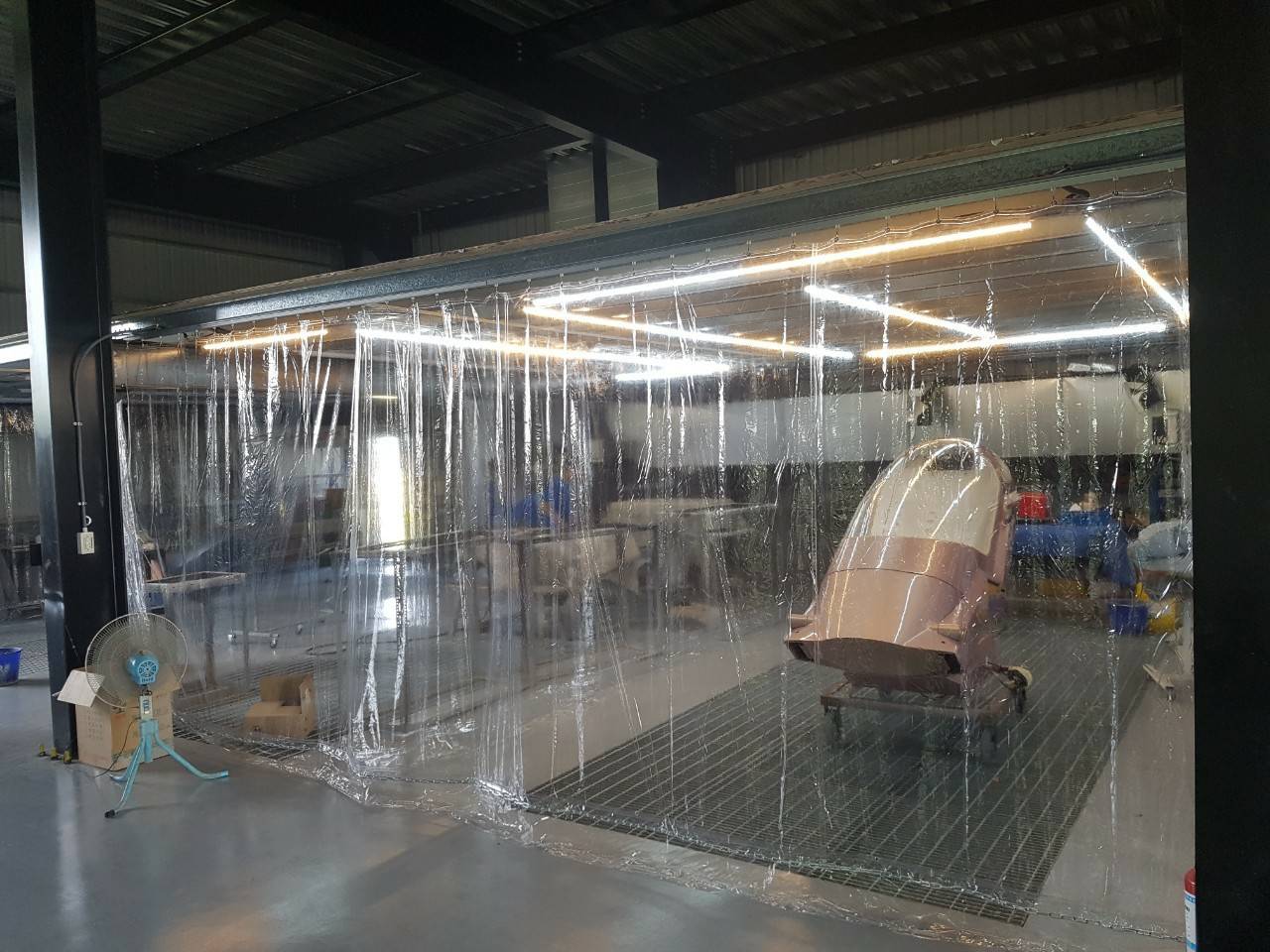 透明PVC防疫隔簾