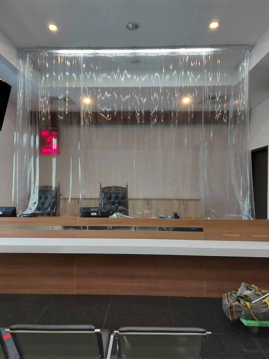 透明冷氣隔間簾