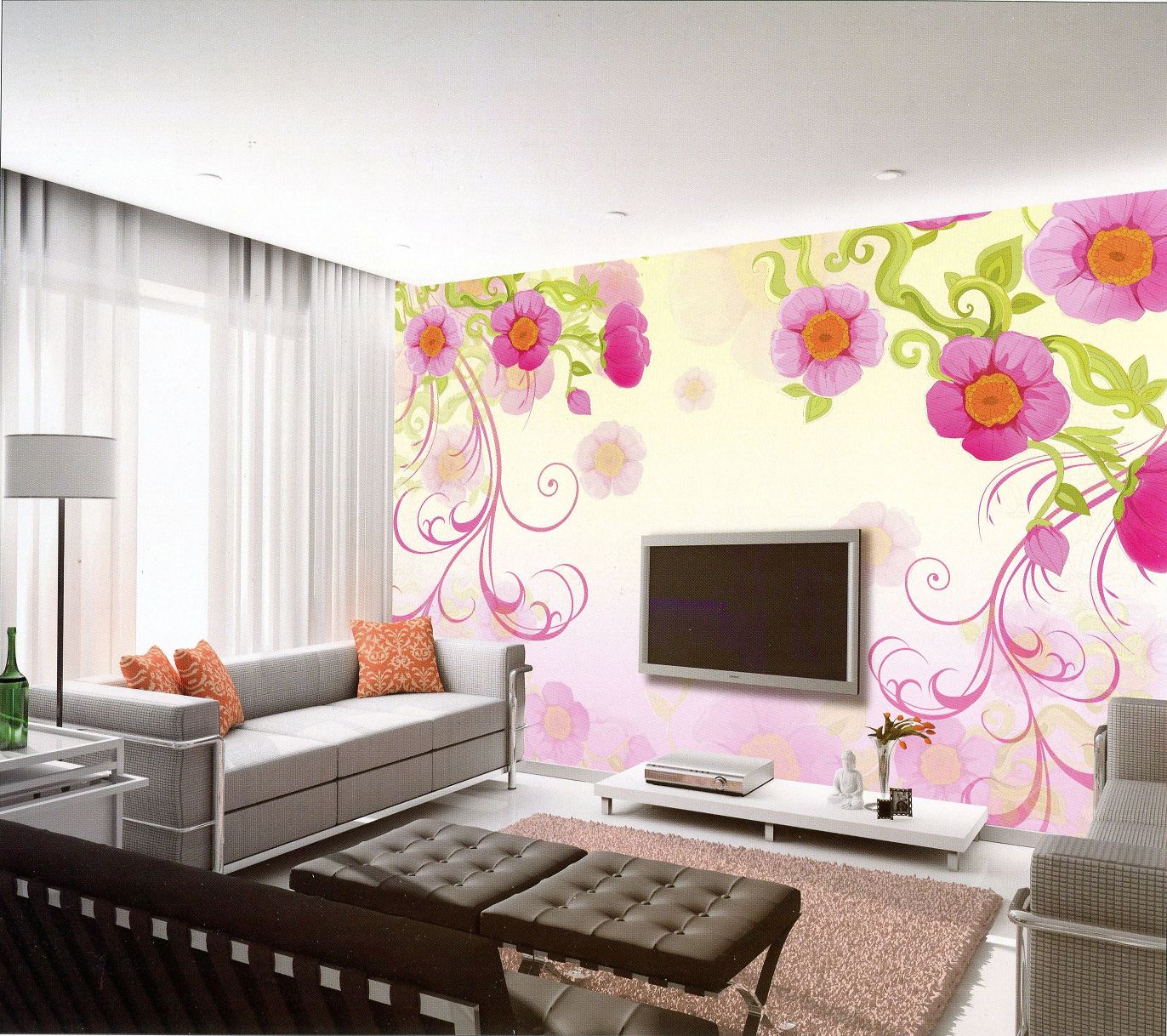 鳳山精美壁紙施工