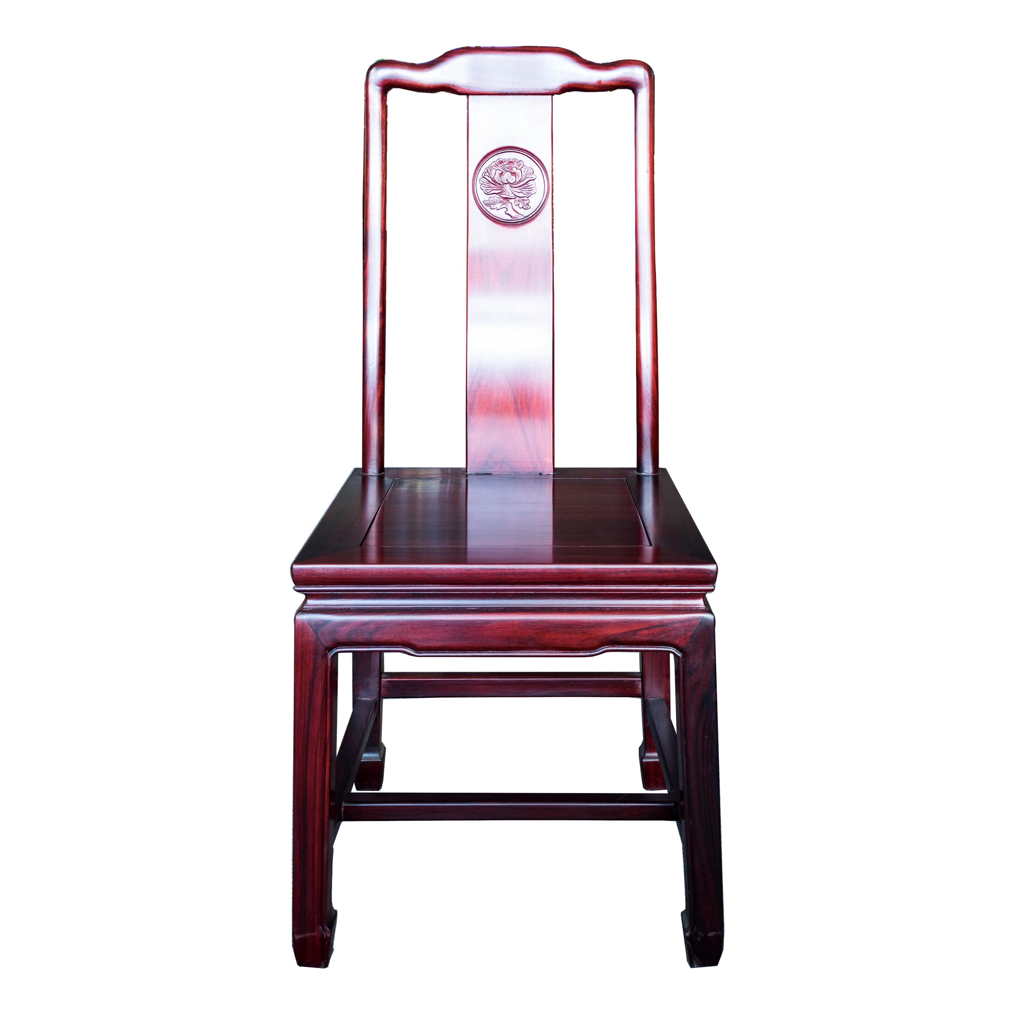 黑紫檀中式餐椅