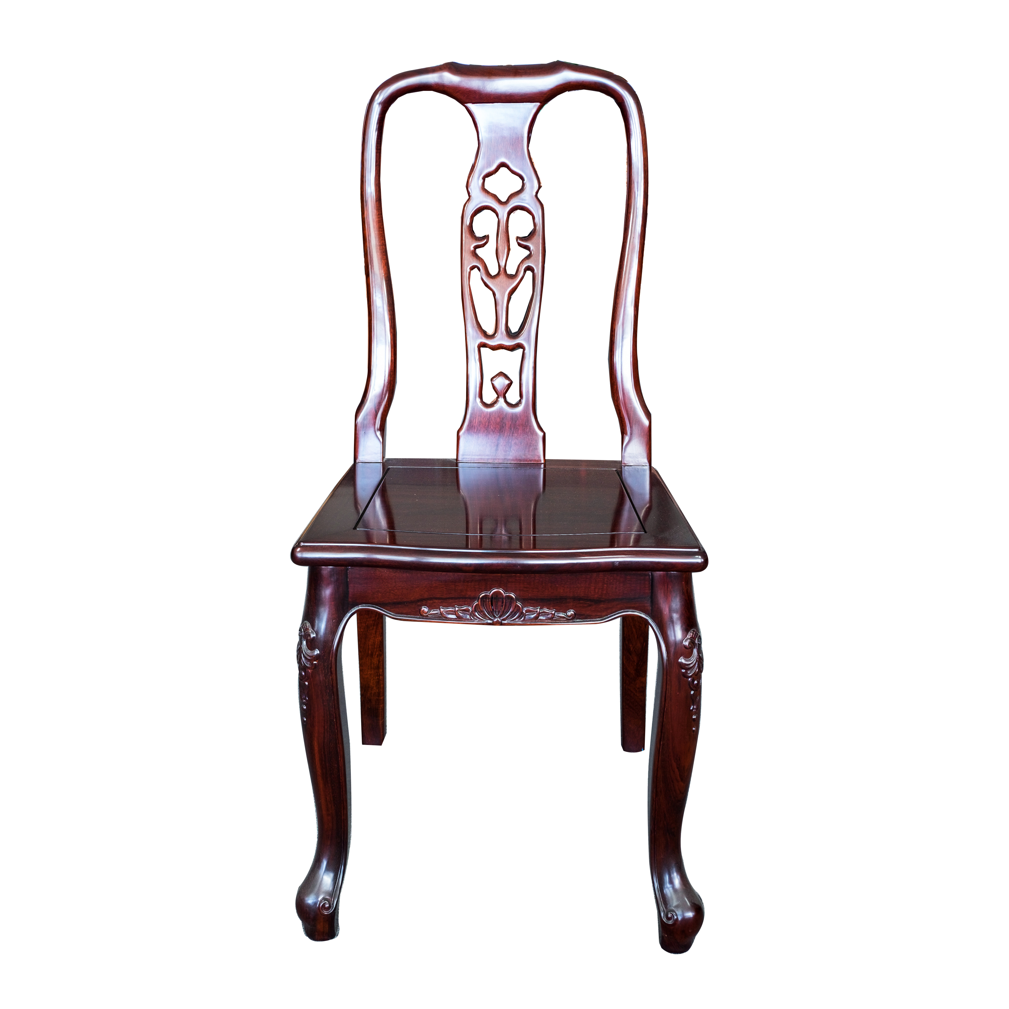 黑紫檀法式餐椅