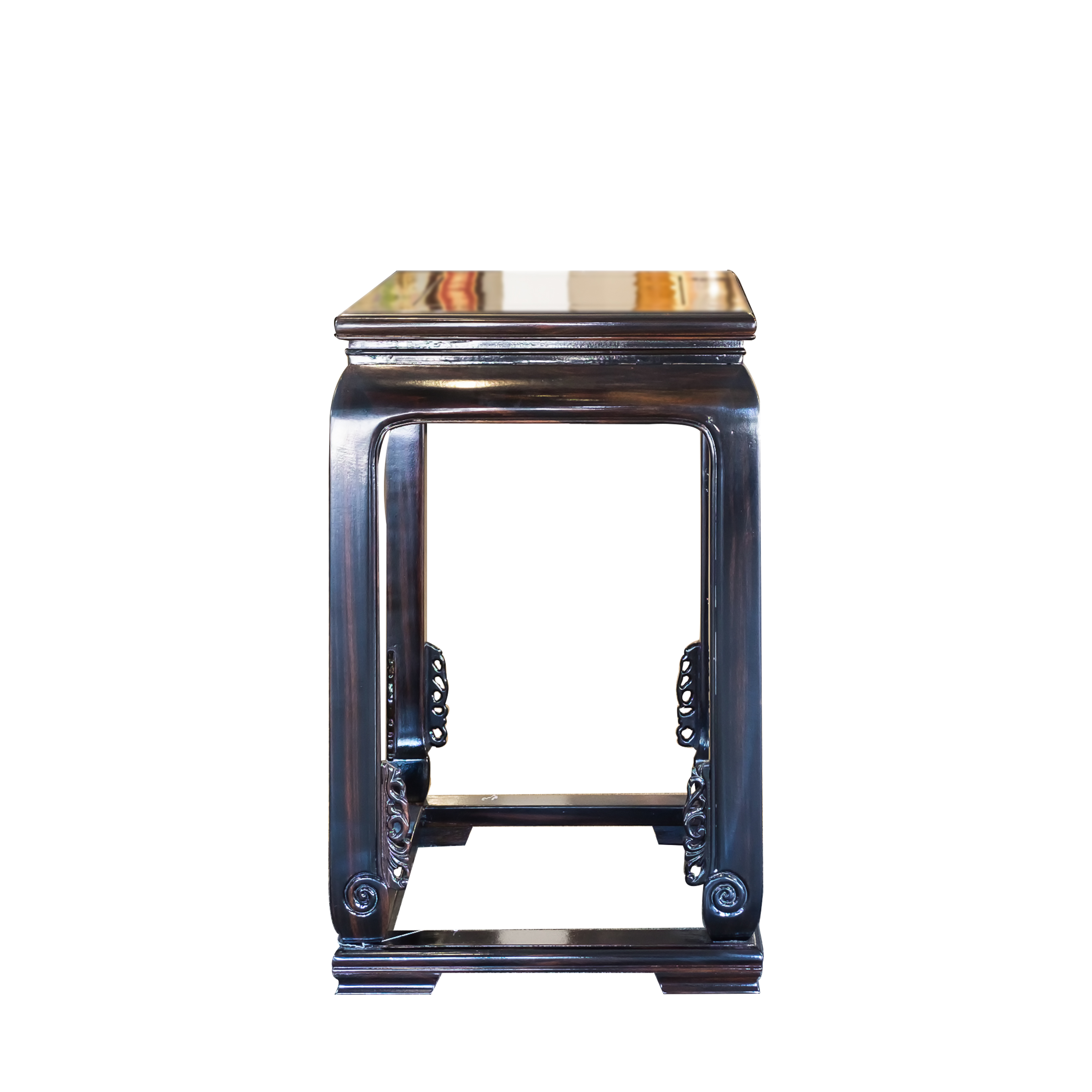 黑檀束腰帶圈皇宮組之茶几