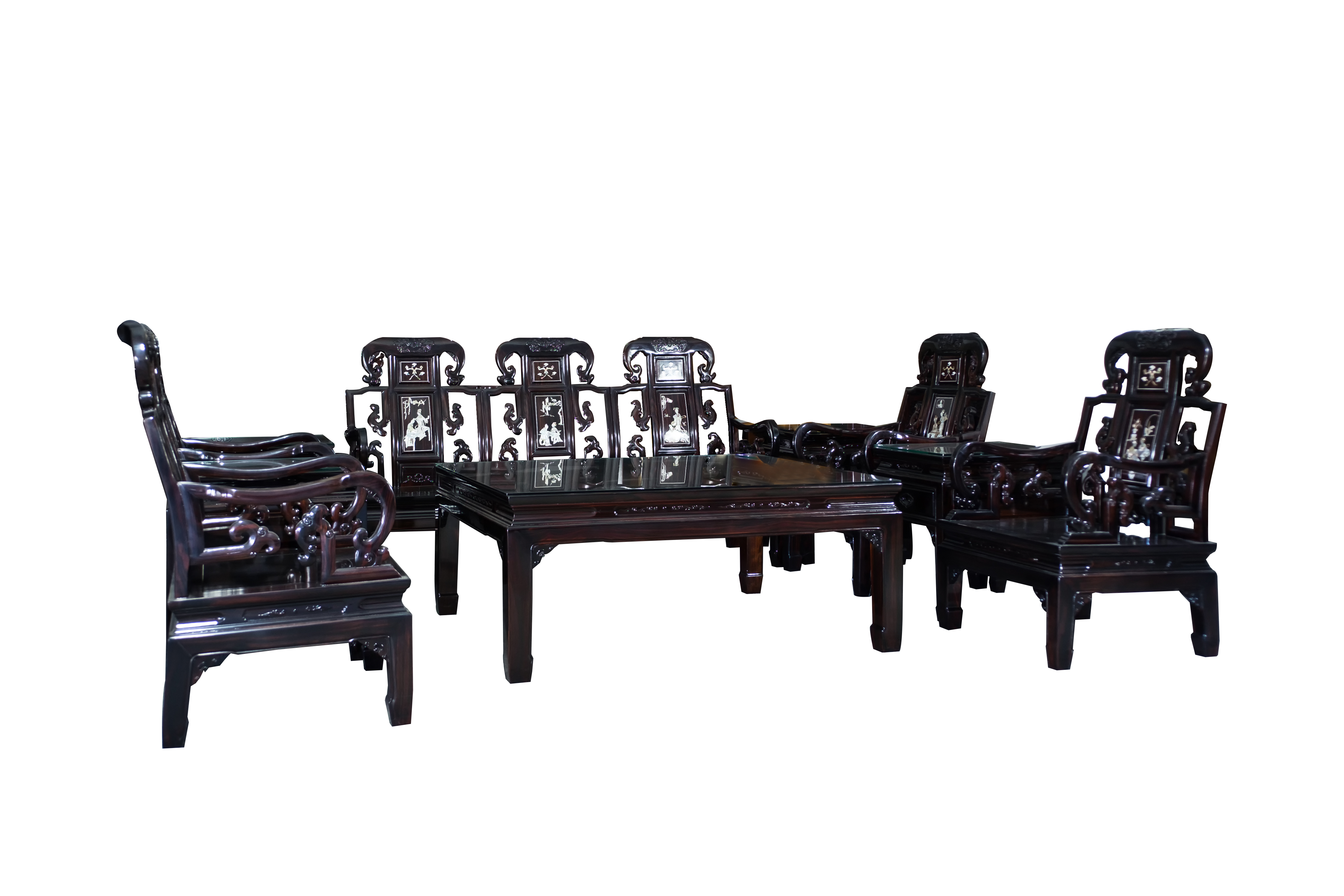 黑檀小如意10件組