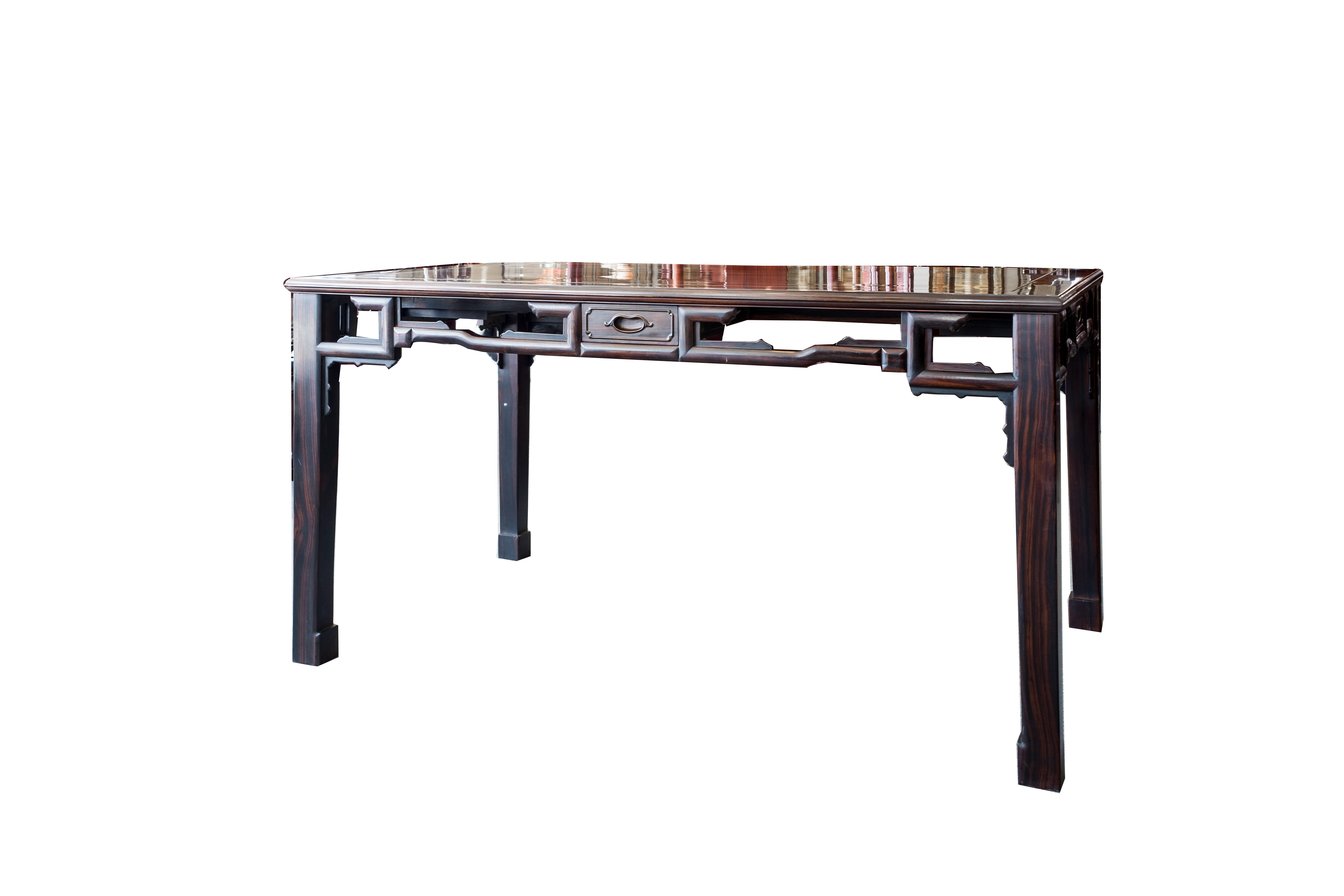 黑檀明式長方桌