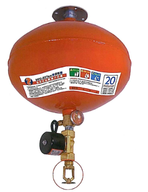 環保氣體滅火器(白鐵)