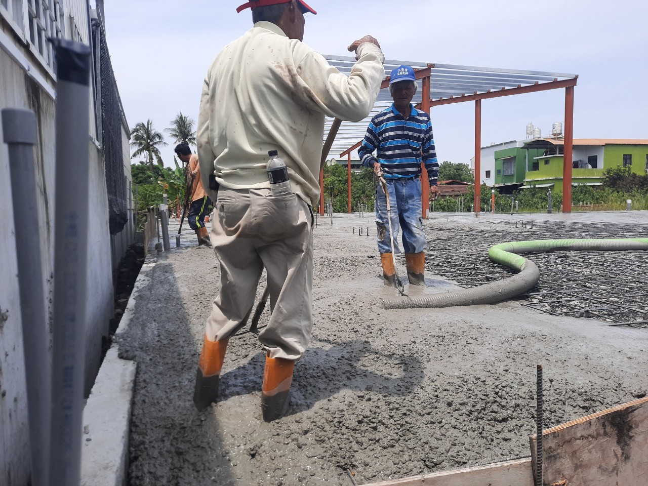屏東佳墩農舍興建-地坪扎筋