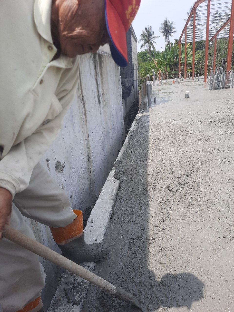 屏東佳墩農舍設計-地坪扎筋