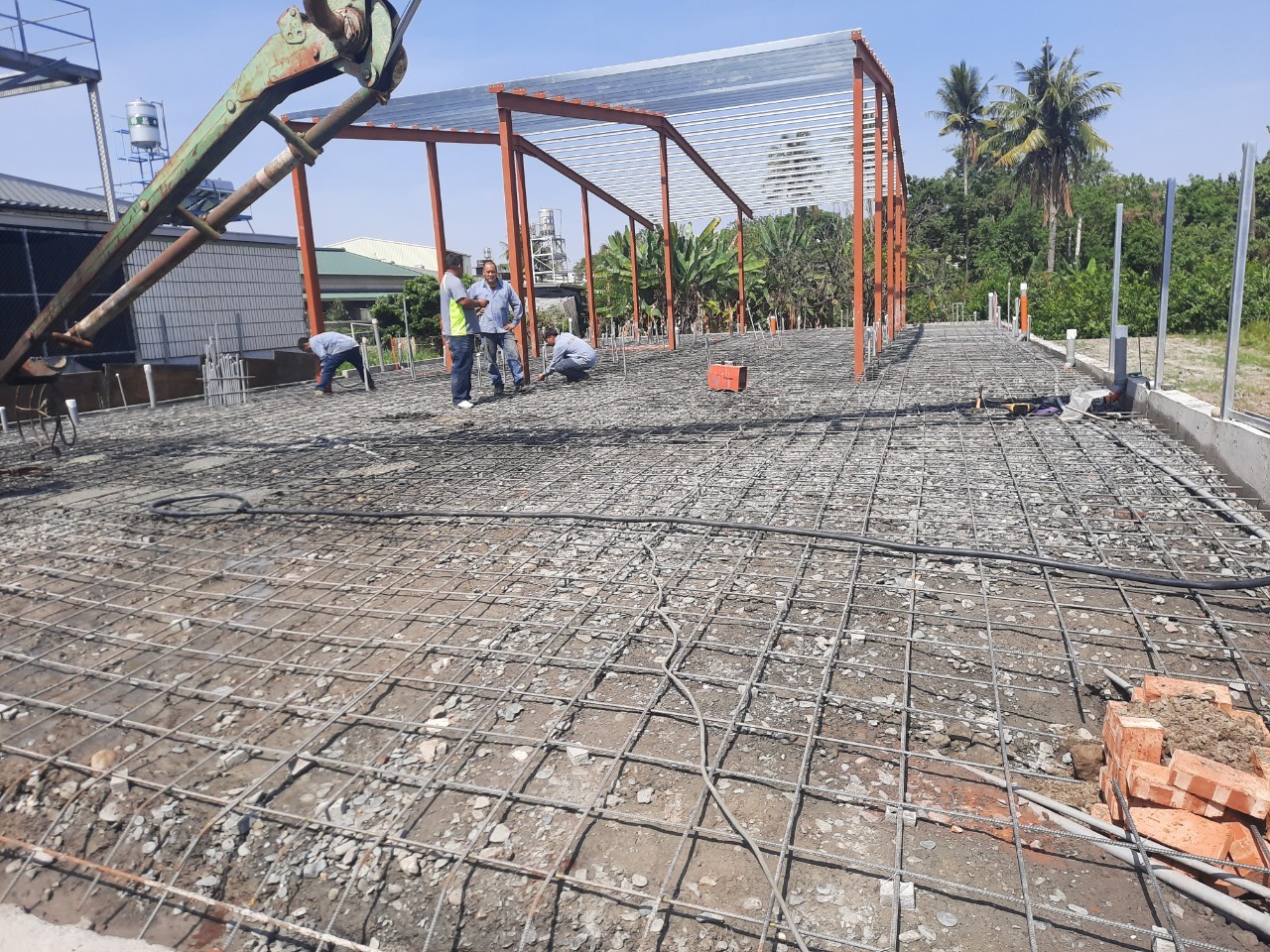 屏東佳墩農舍設計-地坪扎筋