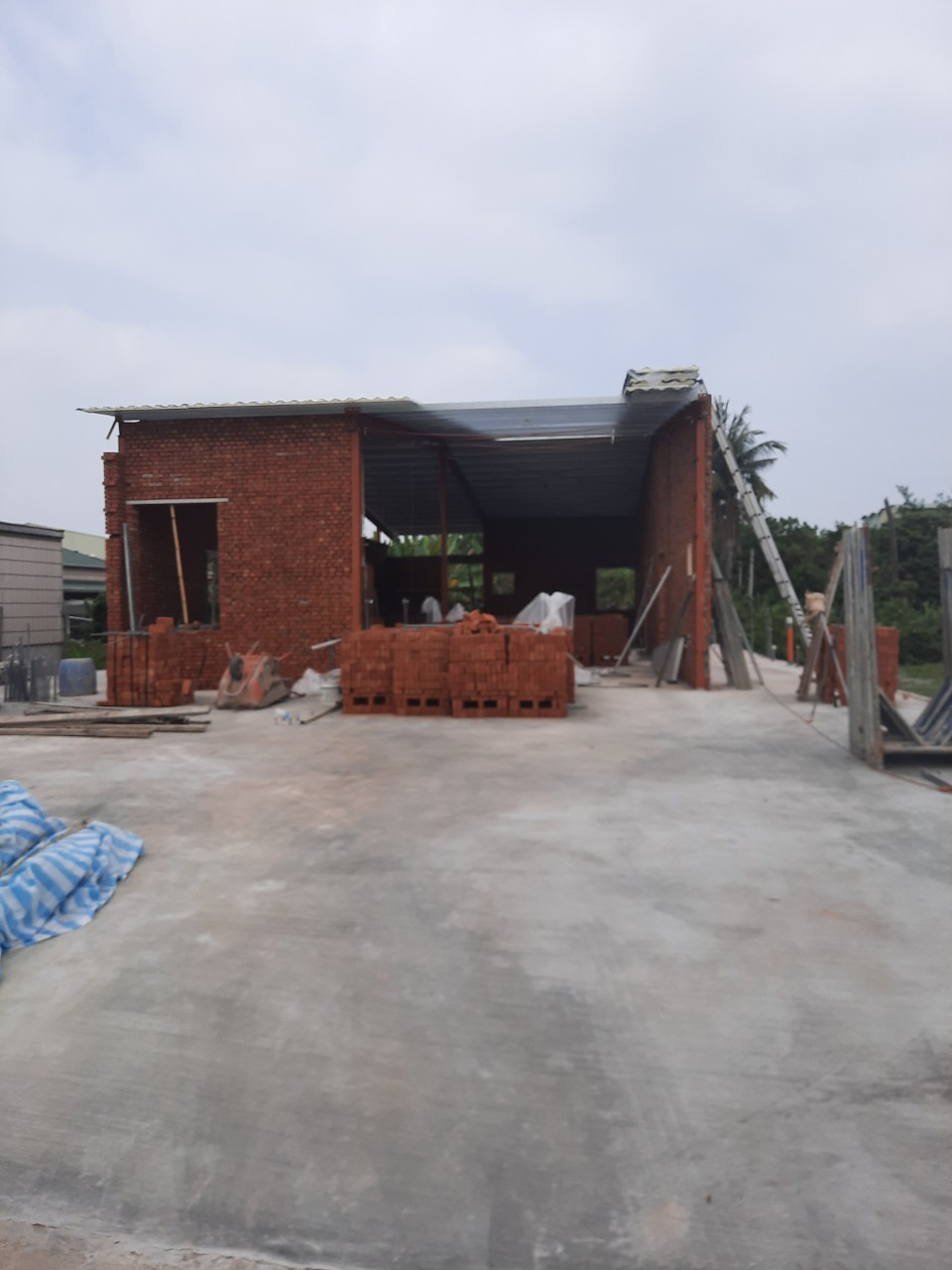 屏東佳墩鋼構屋-鋼骨結構