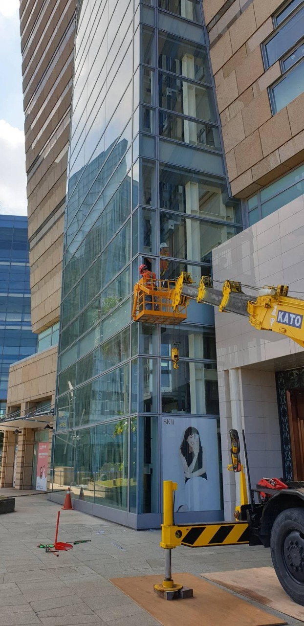 外牆吊掛設備規劃