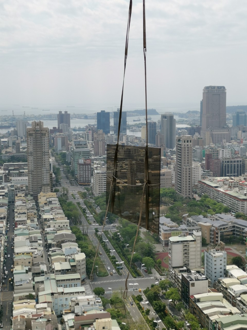 洗窗機固定架按裝