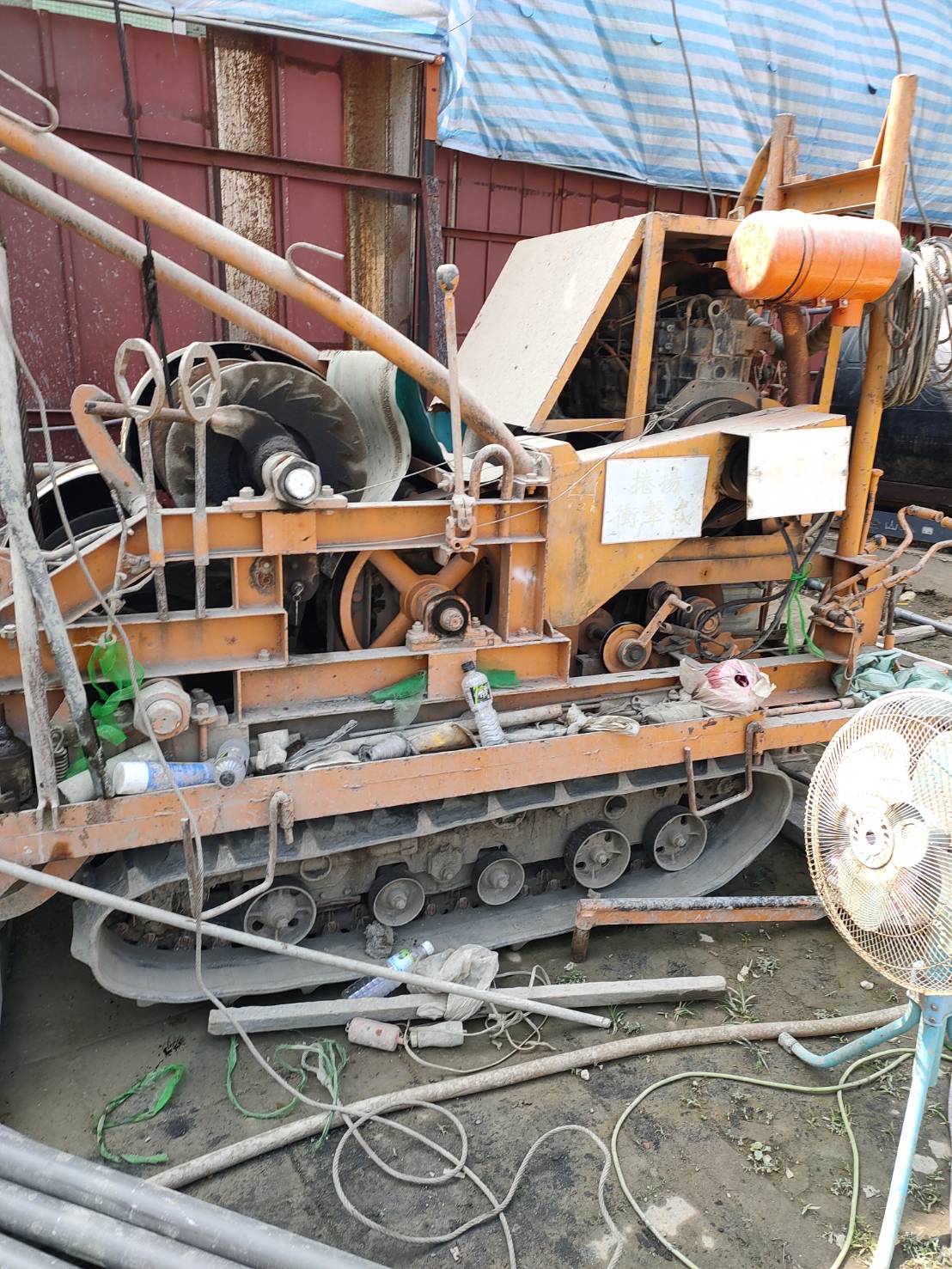 建築地下室點井束水工程5