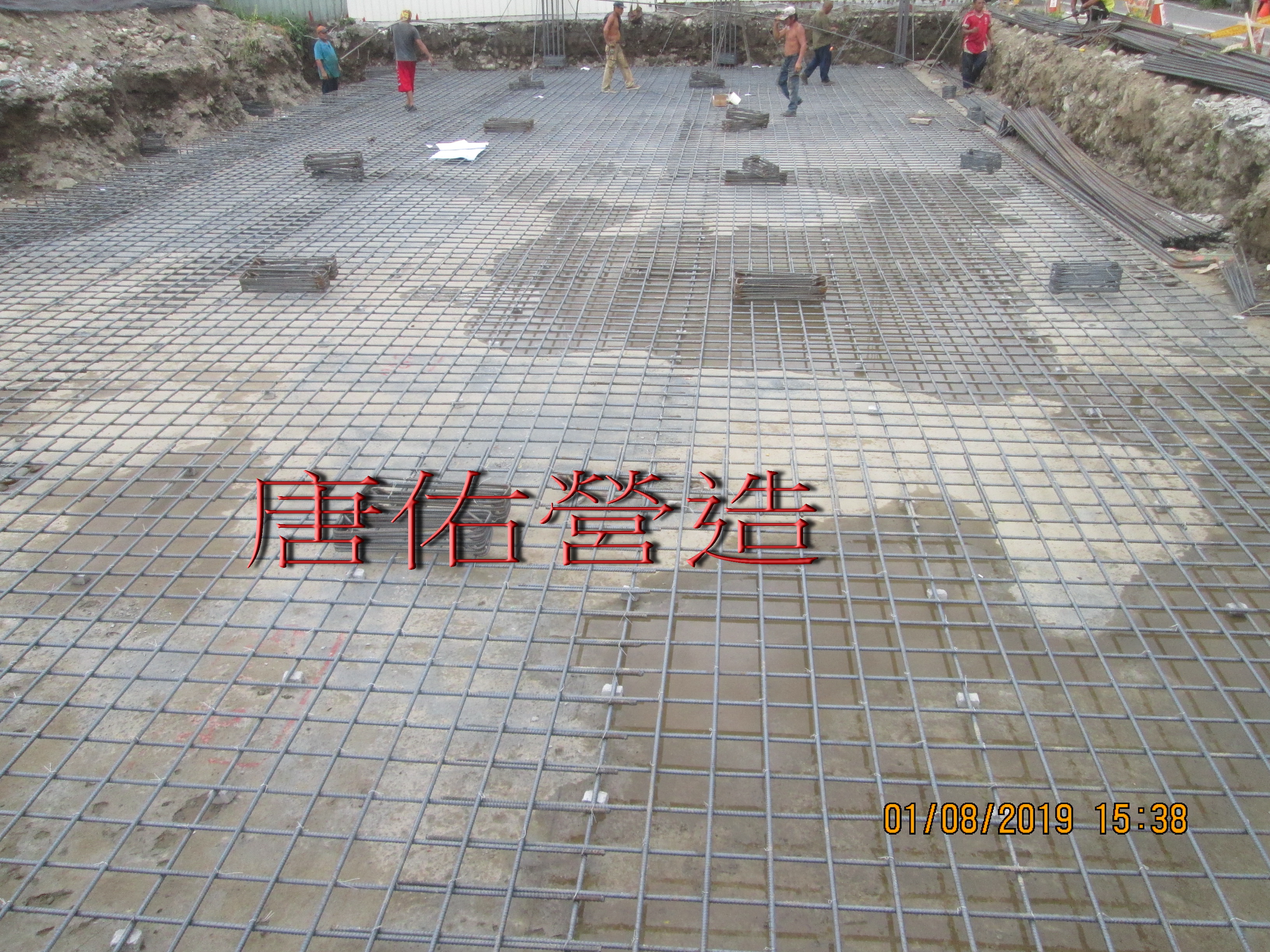 筏式基礎鋼筋綁紮