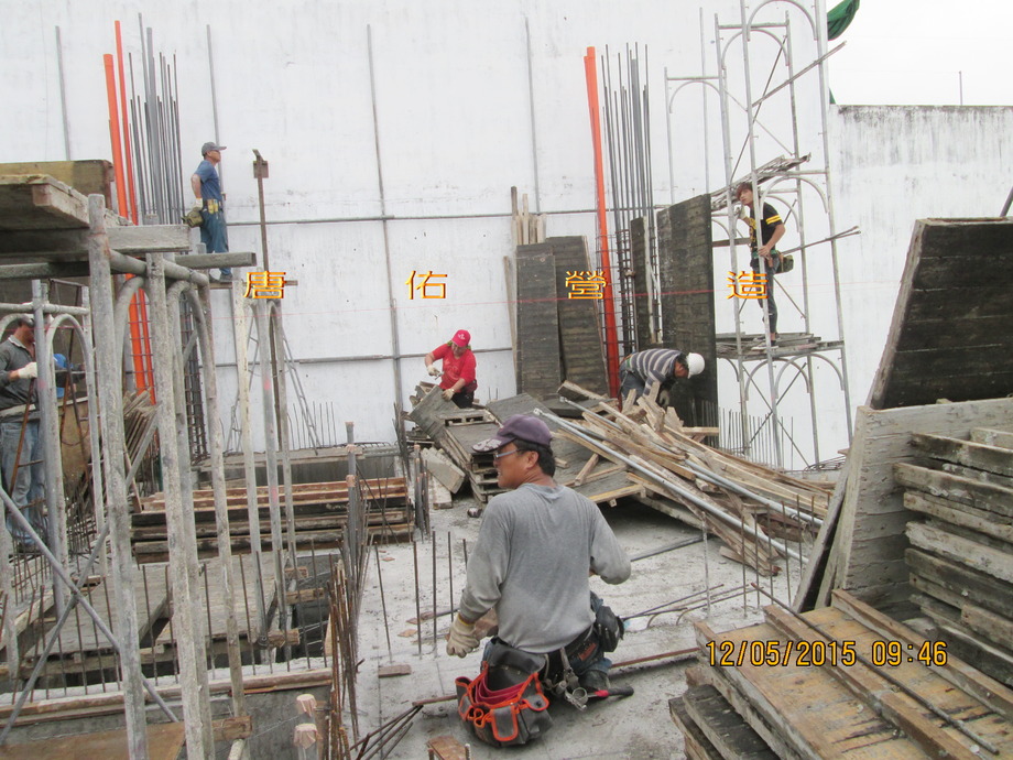 2樓模板工程