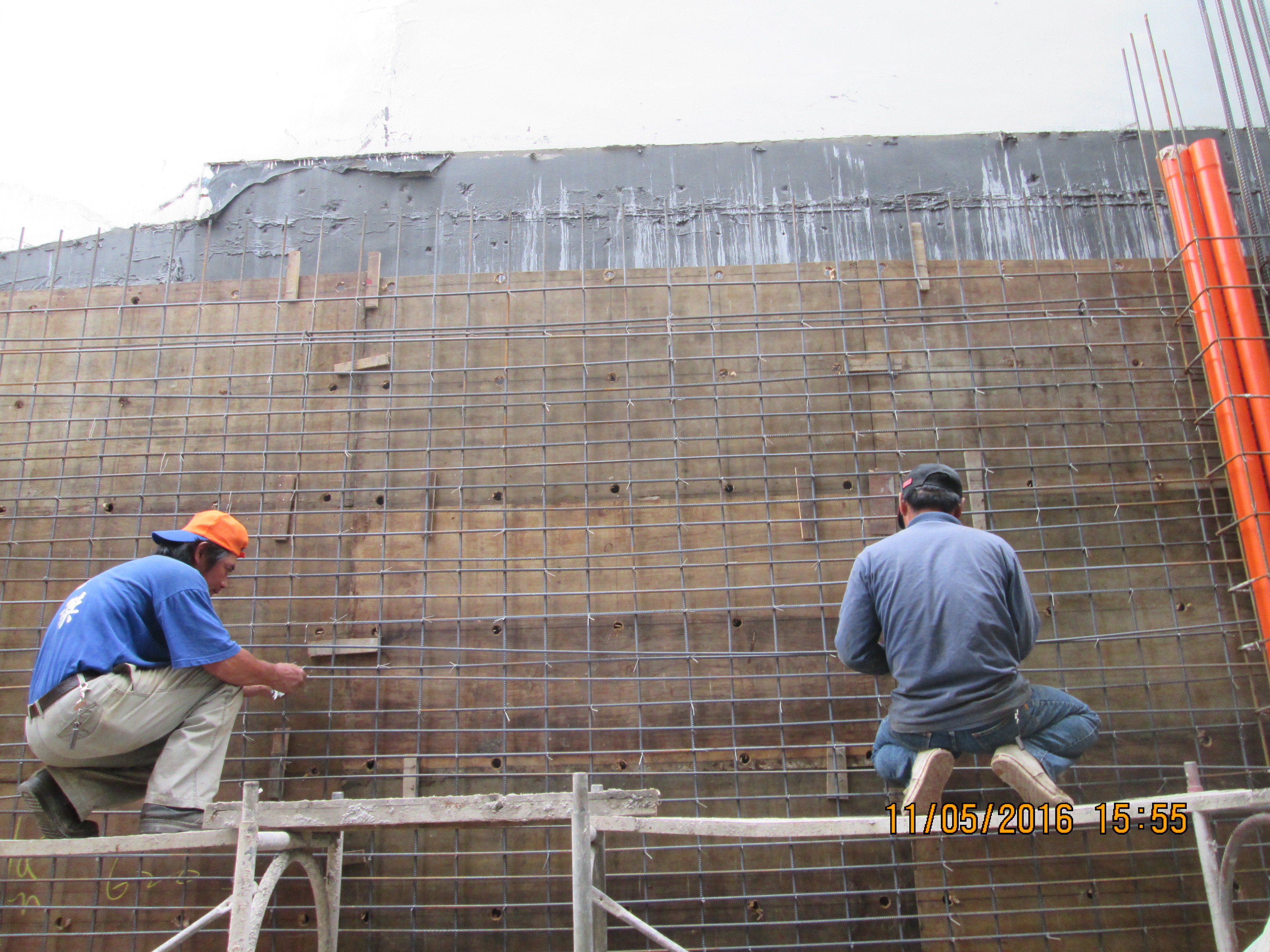 一樓結構鋼筋綁紮