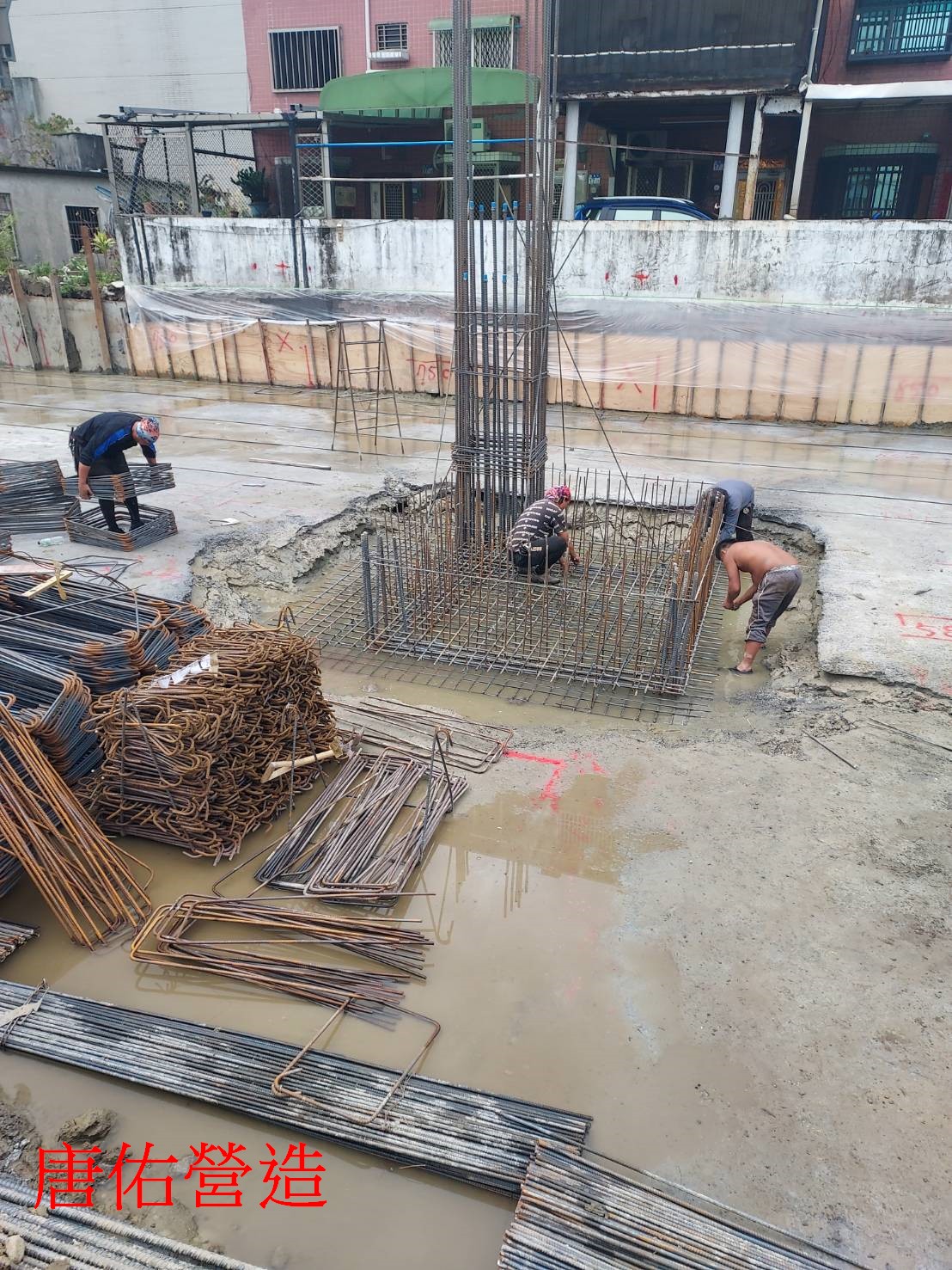 基礎鋼筋綁紮