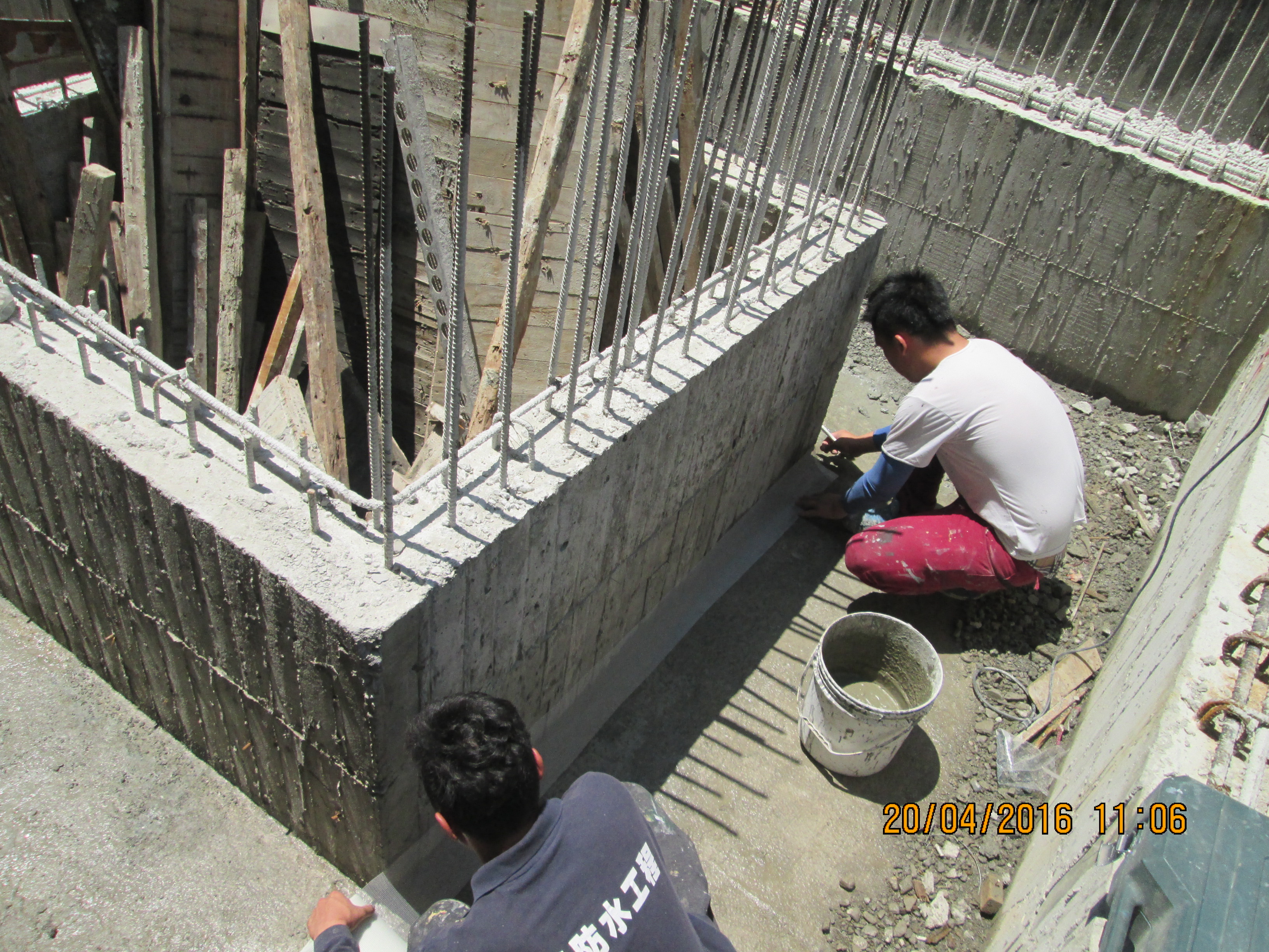 電梯外牆防水施作