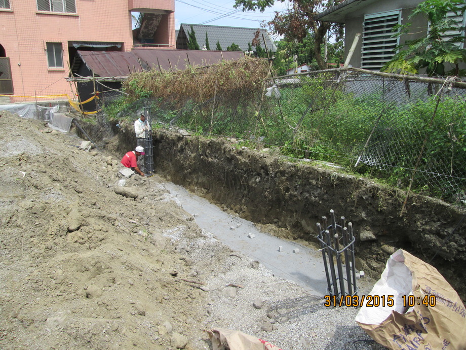 基礎結構鋼筋綁紮