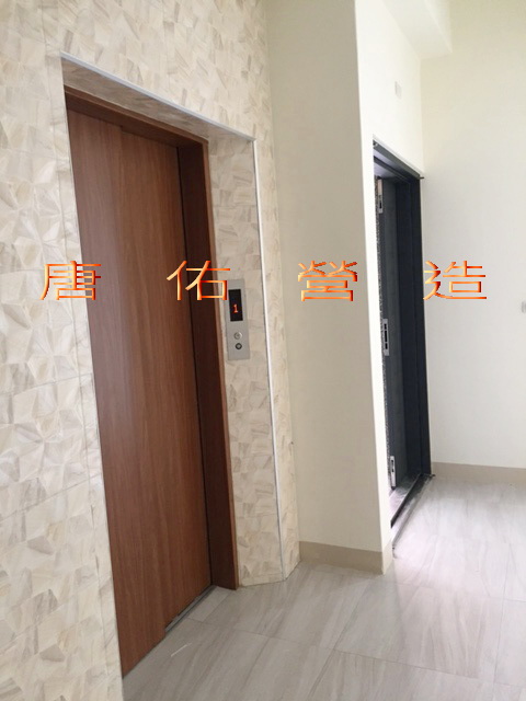 建案電梯安裝完成