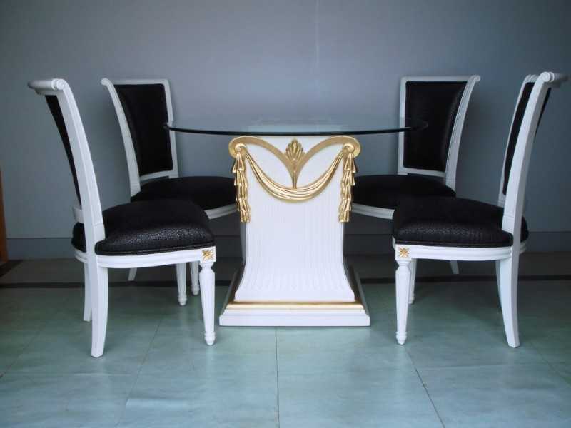 歐式豪華型餐桌椅02-009(1)