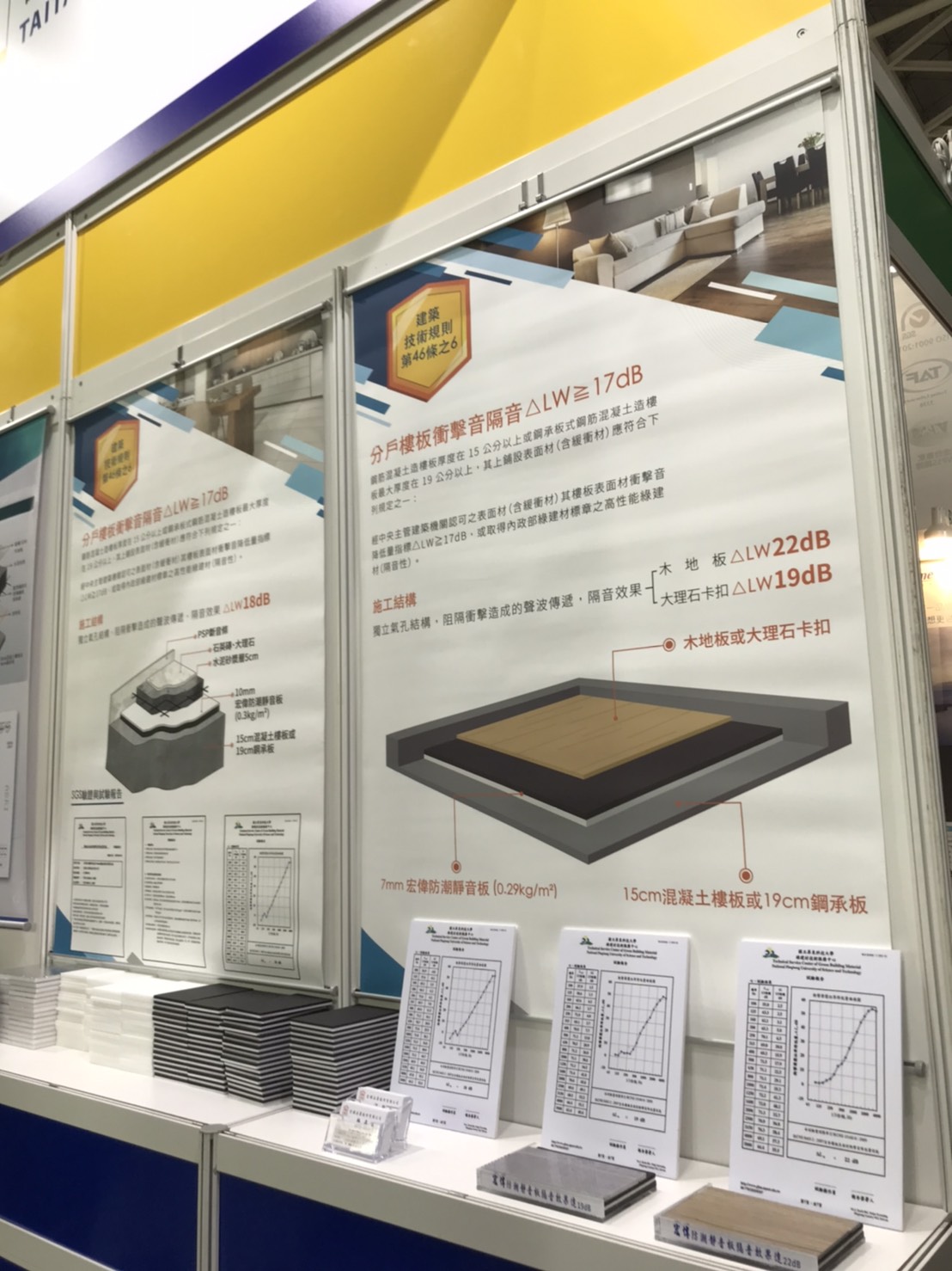 靜音板參展
