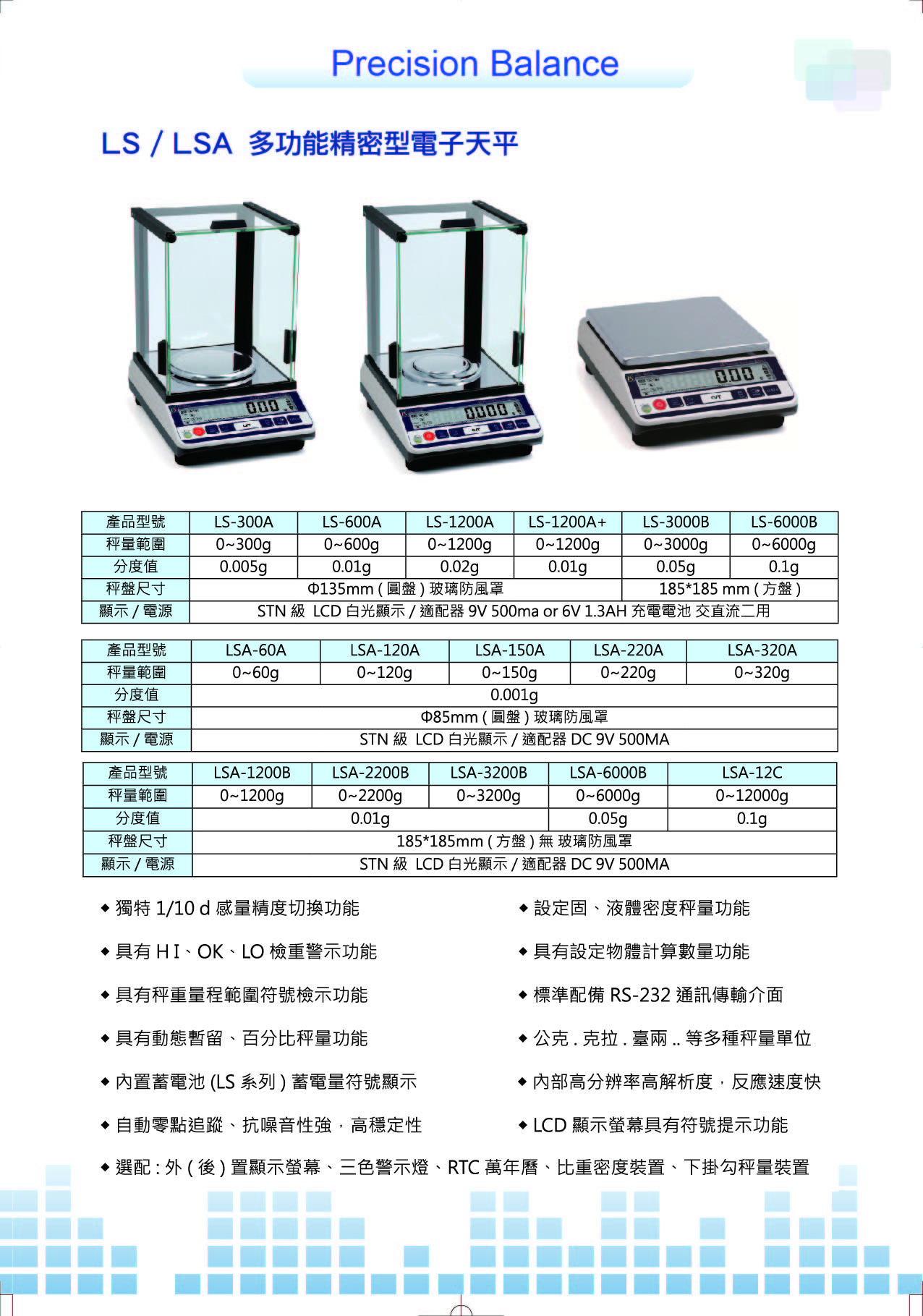 LSA電子精密天平