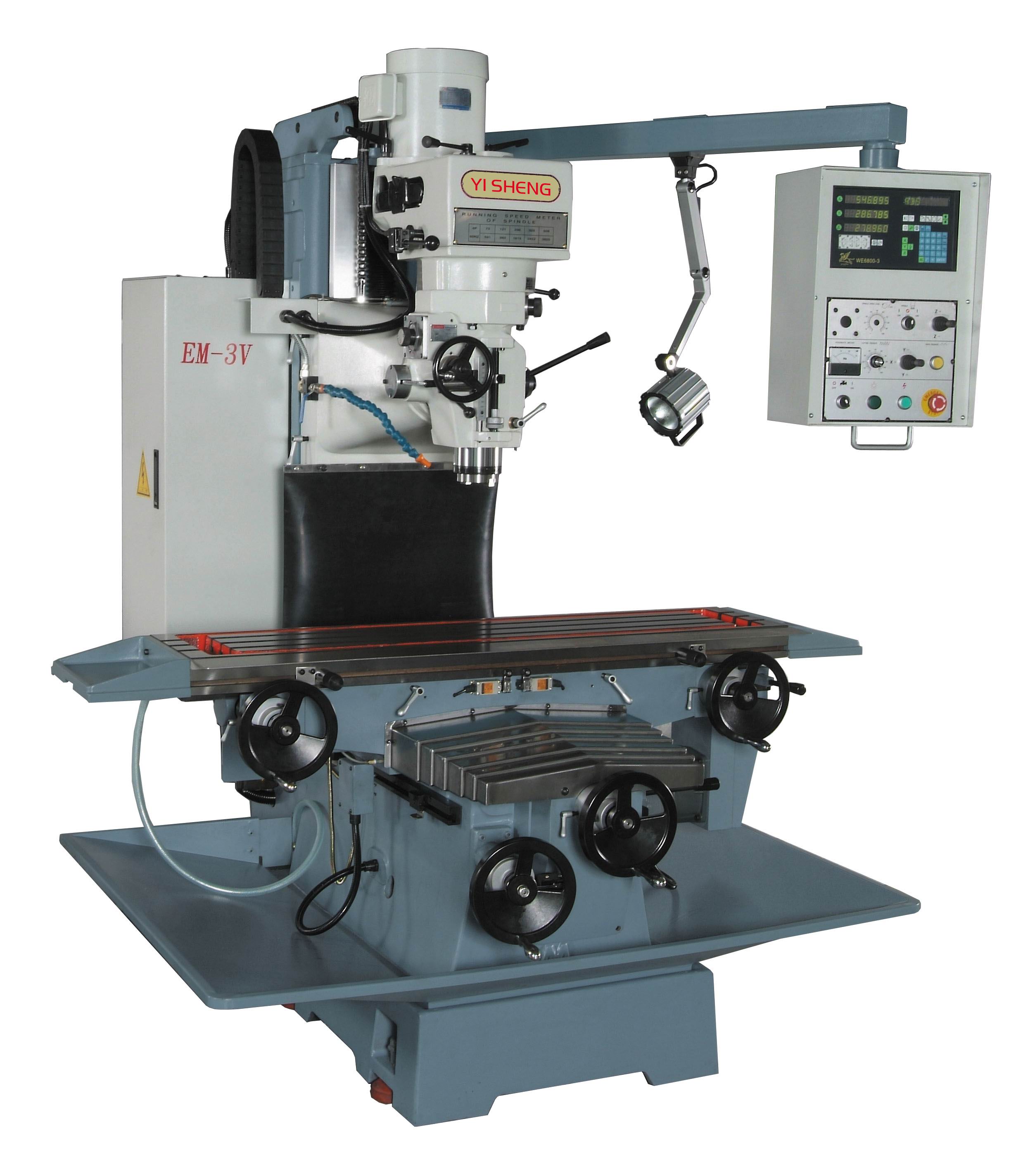 EM-3V床台式有段銑床