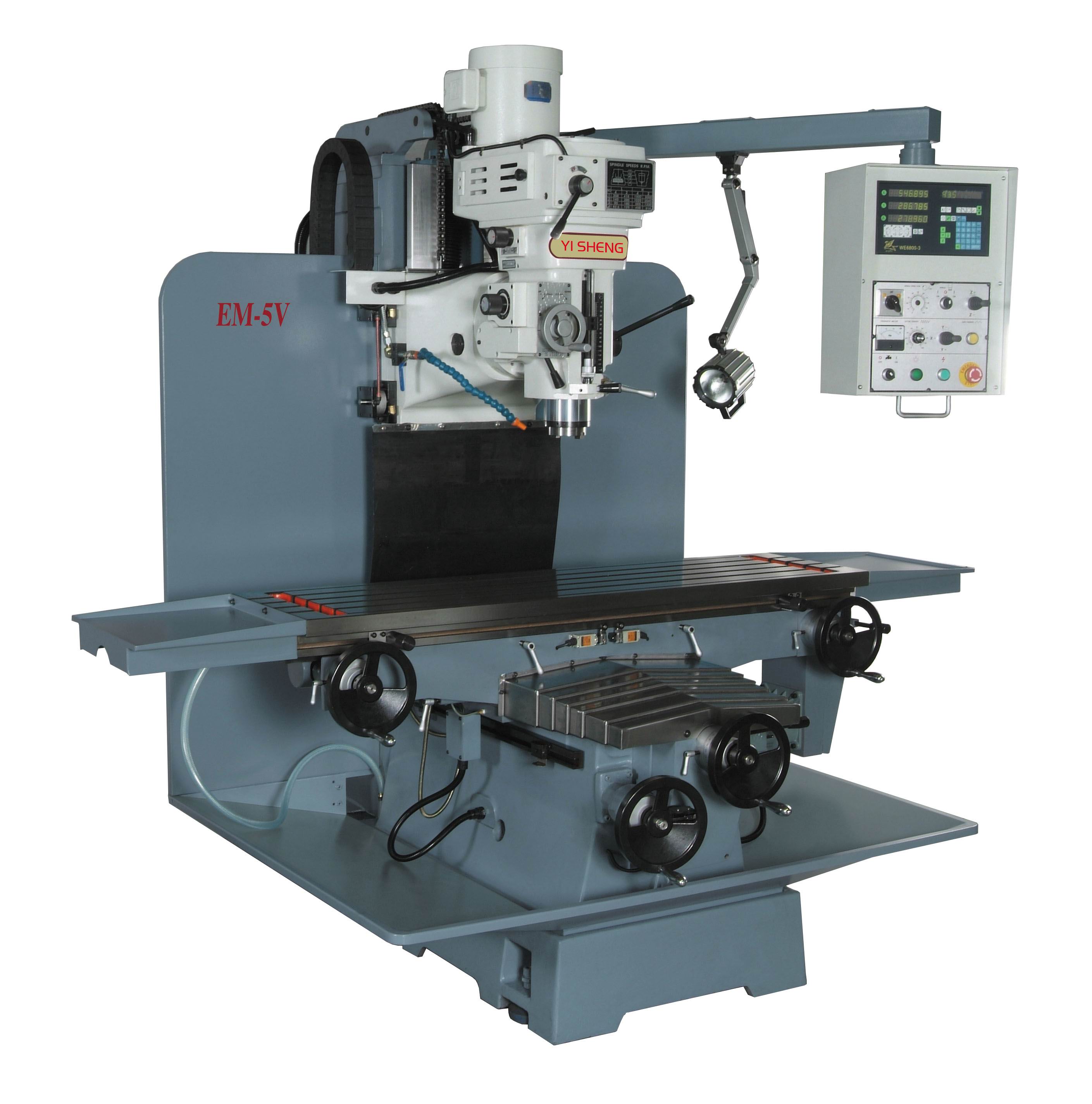 EM-5V床台式有段銑床