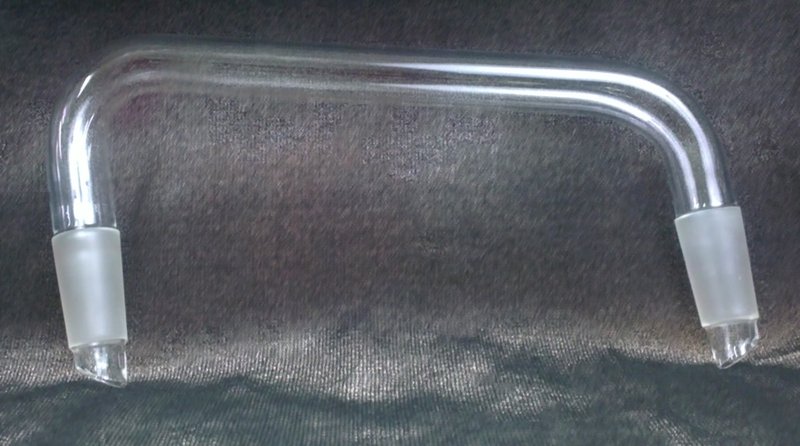 蒸餾彎管,75度-105度/3.3硼矽酸玻璃