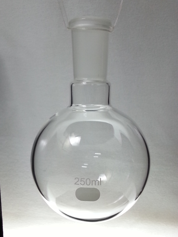 磨口圓底燒瓶/玻管加工品;