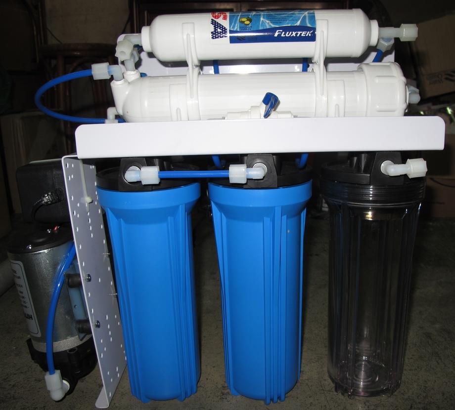 半自動沖洗式,電磁閥RO水製造機